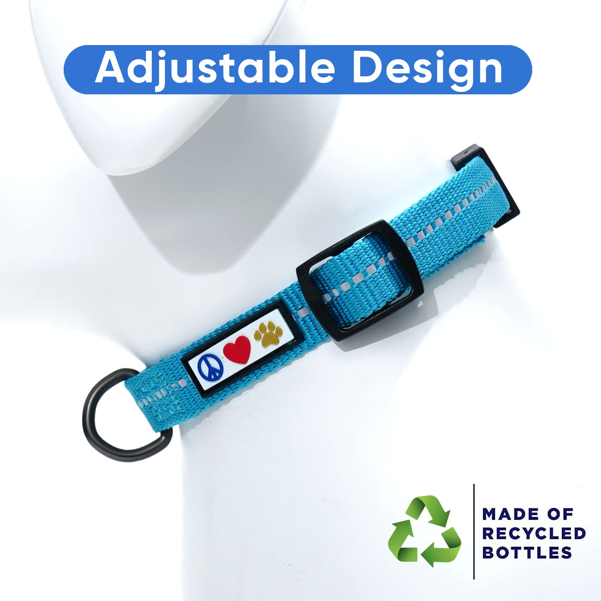 Diseño ecoamigable de Pawtitas hecho con botellas recicladas en oceano