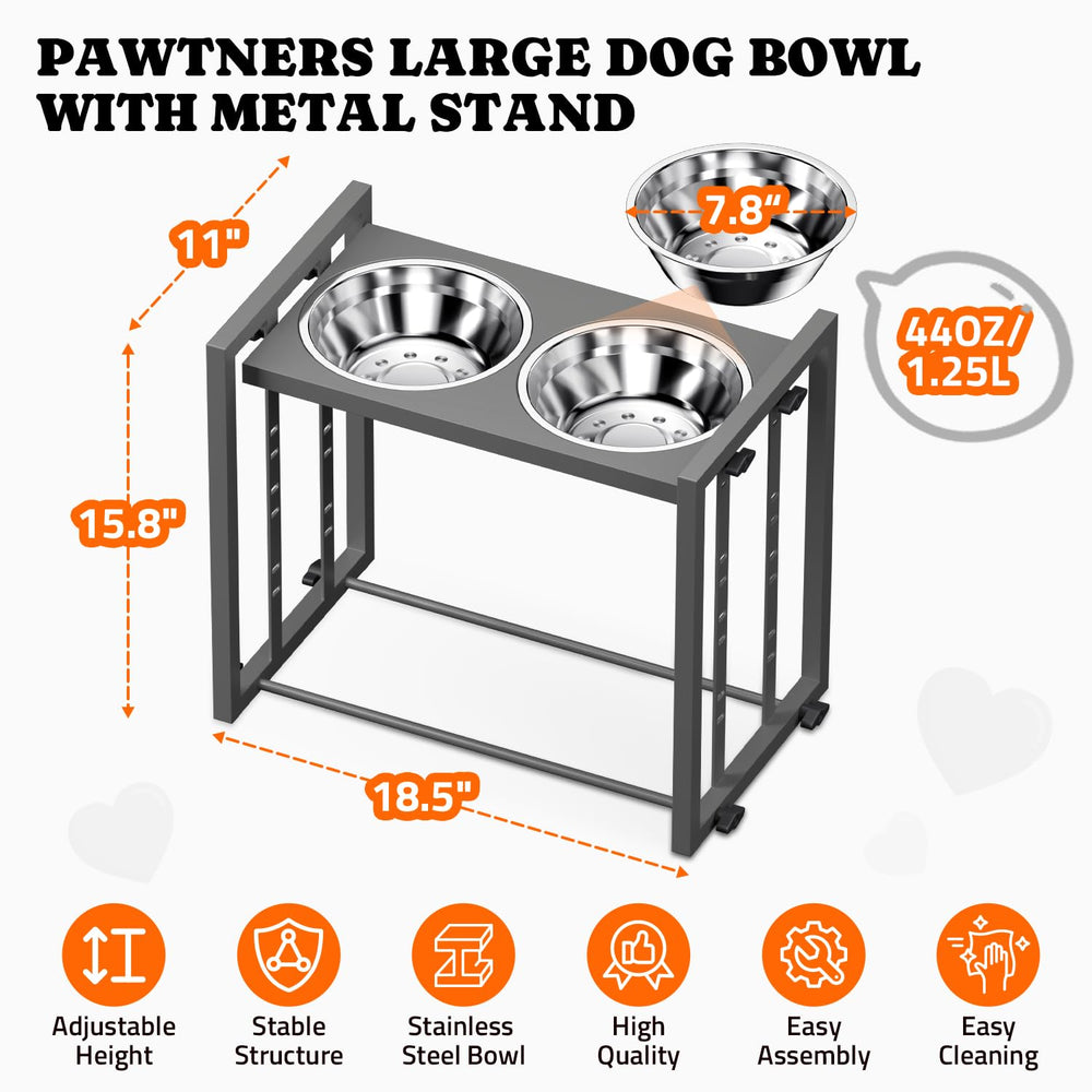 Pawtners diseno gris elegante, se integra a cualquier hogar.