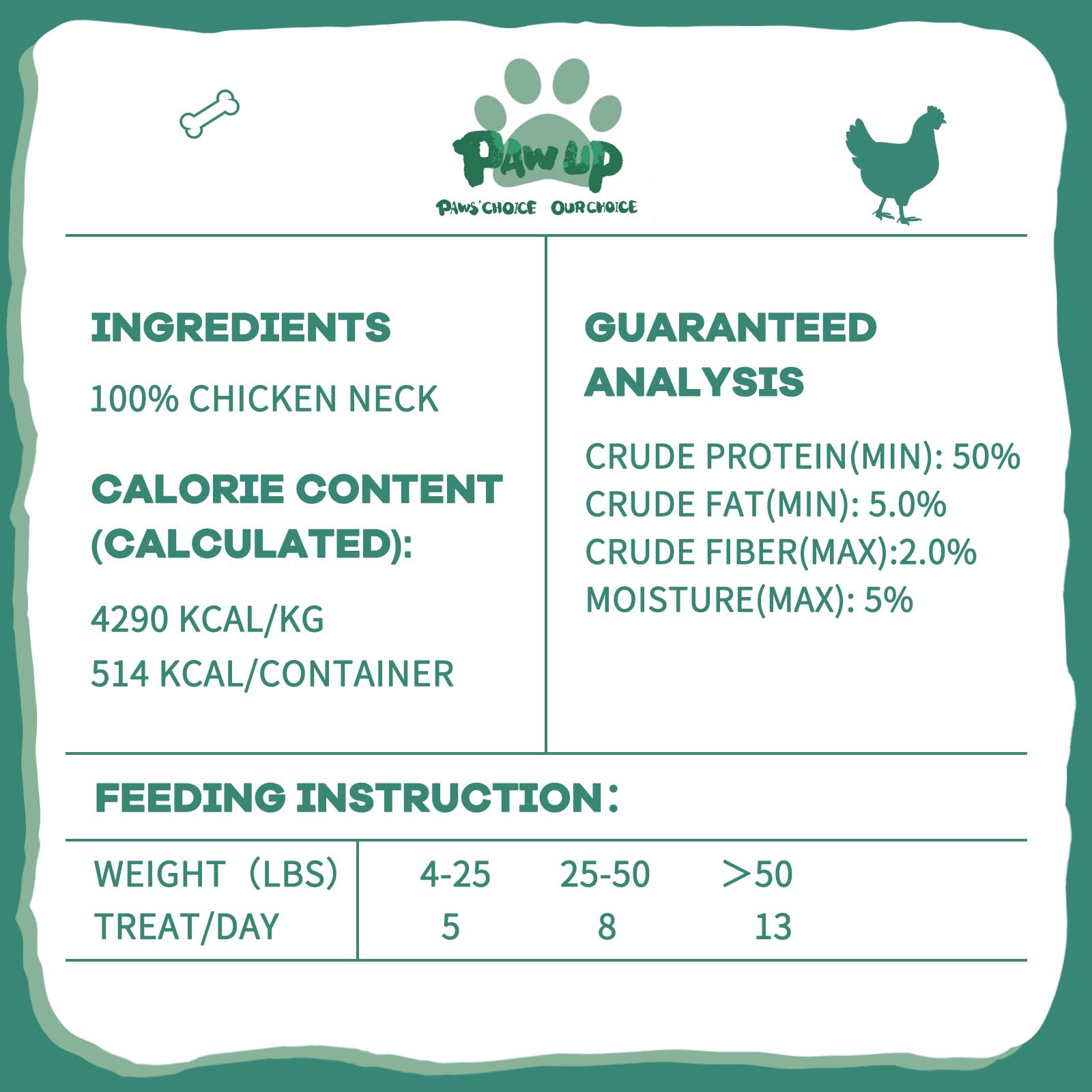 PAWUP aroma natural de pollo para tentar y premiar