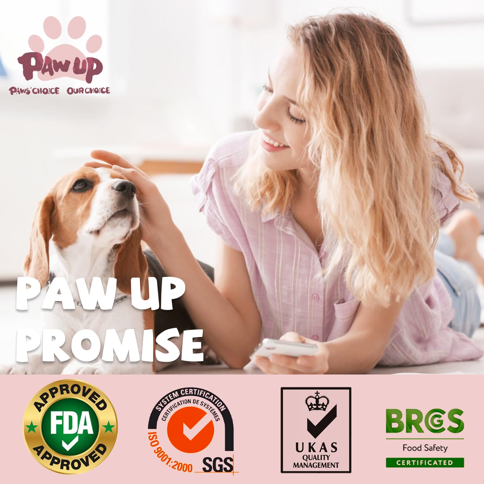 PAWUP conserva nutrientes: proceso de freeze-drying mantiene sabor y nutrientes.