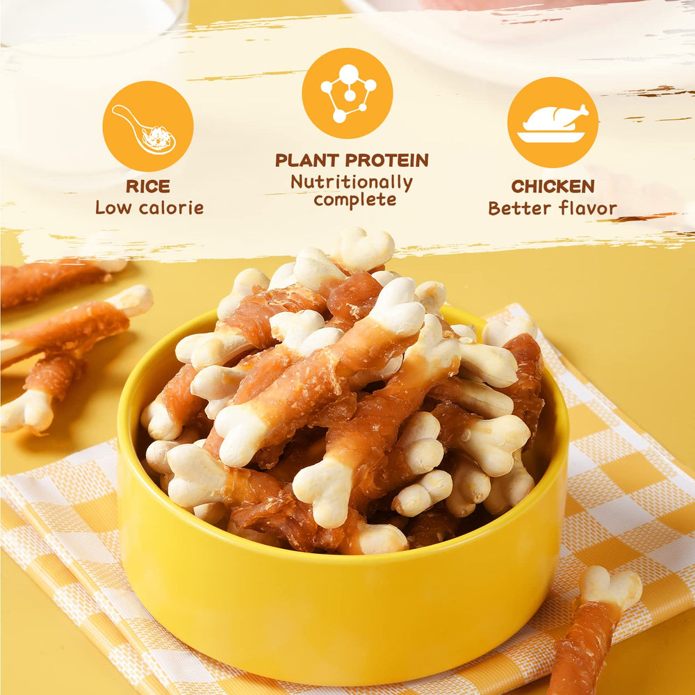 PAWUP diseño en forma de hueso para agarre cómodo y masticado controlado.