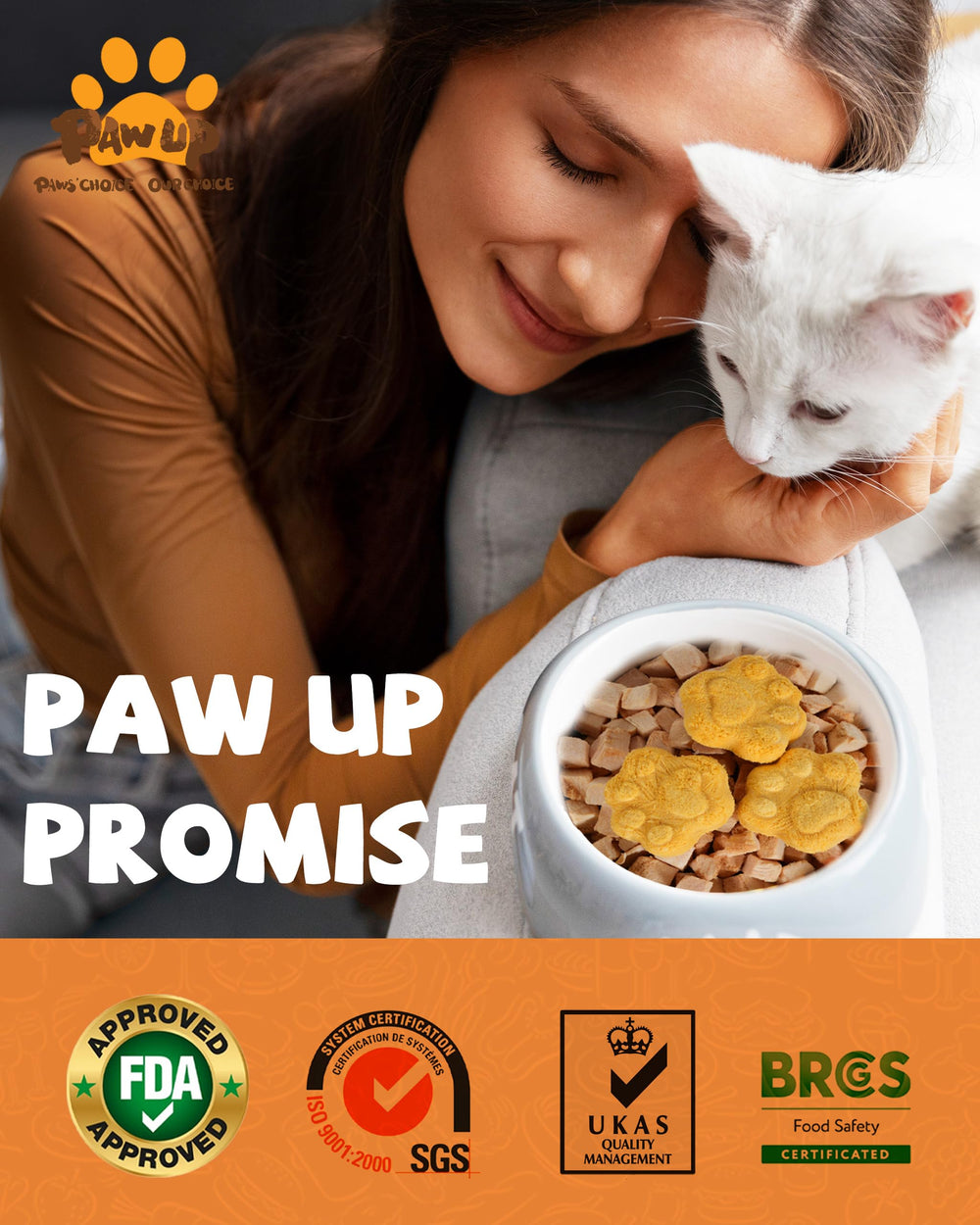 PAWUP envase 3,5 oz, práctico y resistente