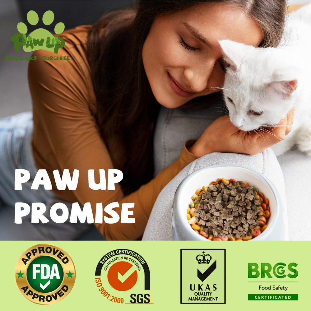 PAWUP trozos liofilizados para rehidratar, realzan aroma y sabor natural.