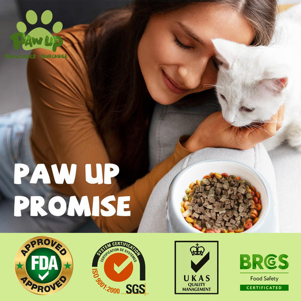 PAWUP trozos liofilizados para rehidratar, realzan aroma y sabor natural.