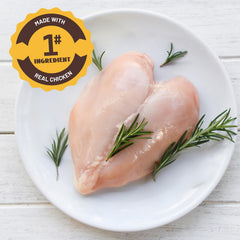 PAWUP pechuga de pollo real, snack natural para perros exigentes.