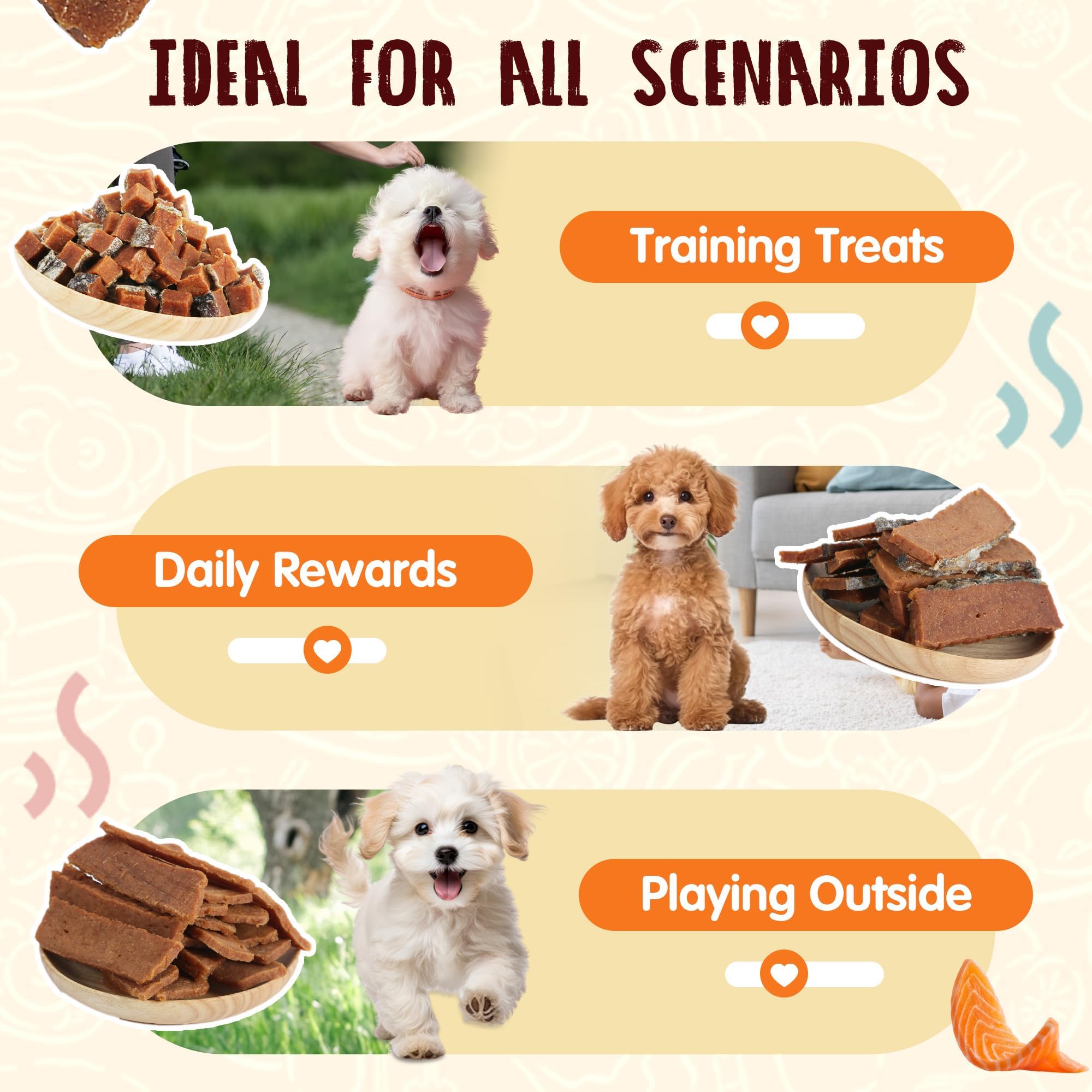 PAWUP salmón con proteína alta para nutrición canina diaria.