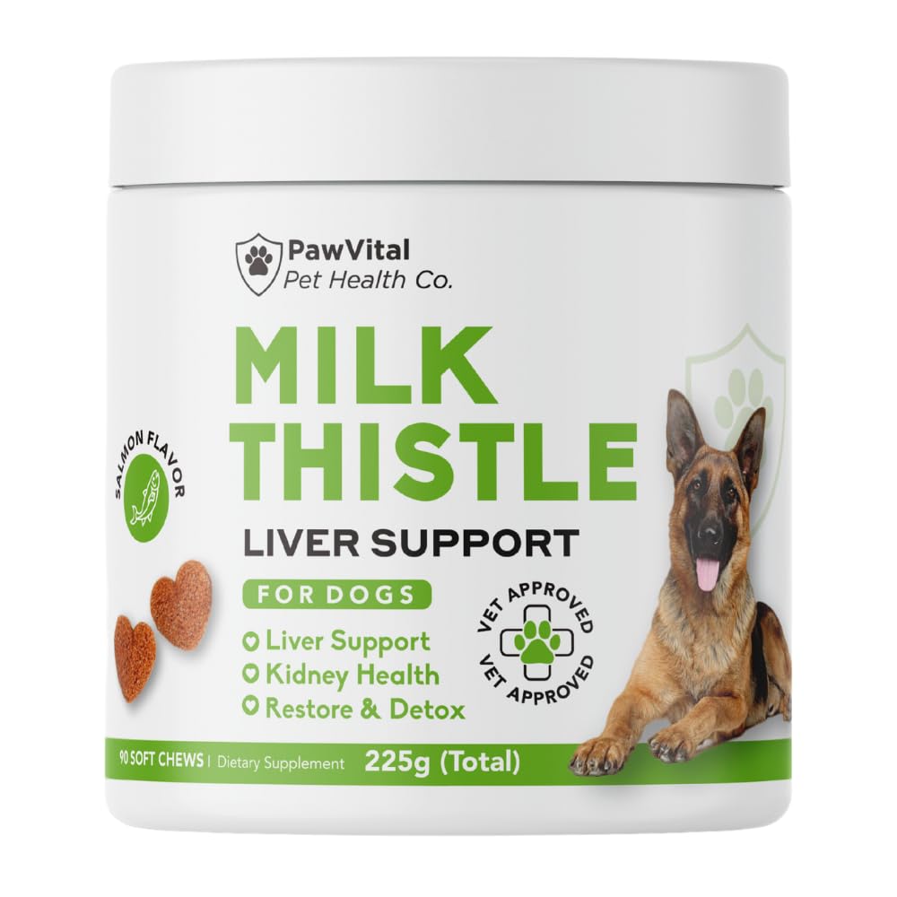 PawVital Cardo Mariano para perros: empaque claro para decidir la compra