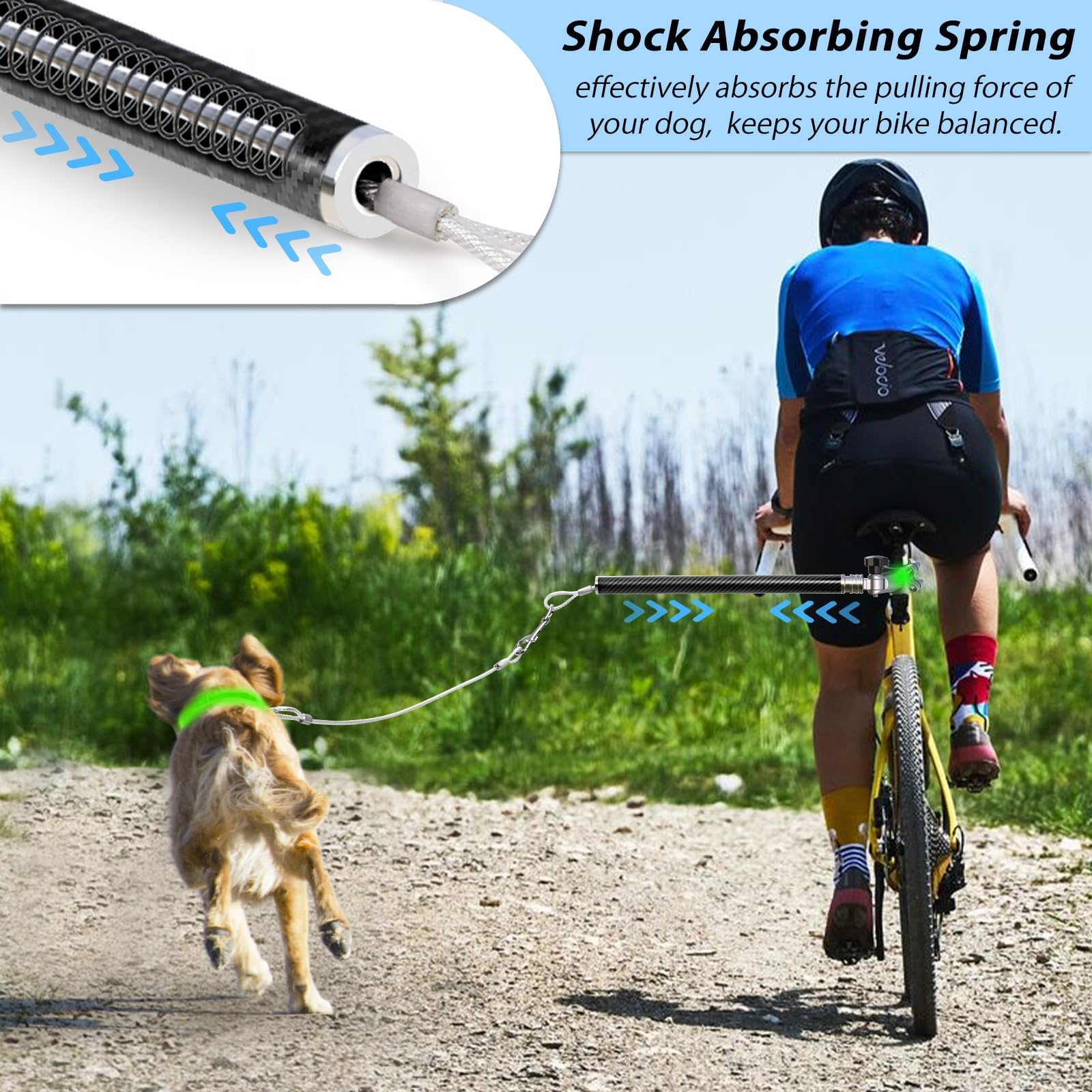 Pawxaw fibra de carbono ligera y resistente para bicicleta