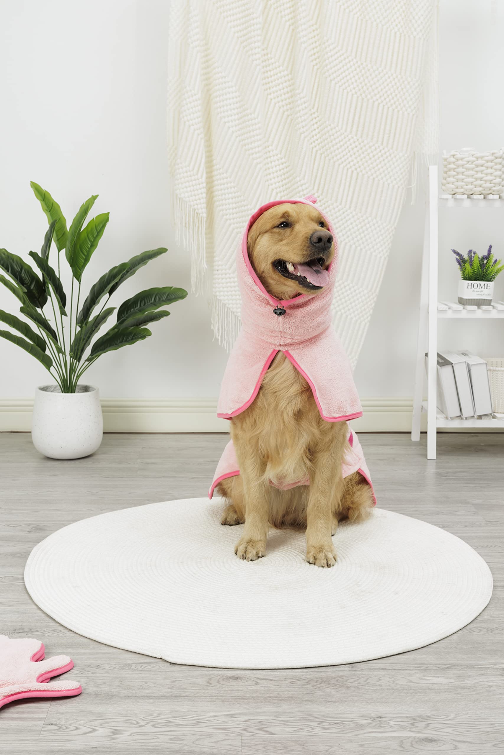 Diseño Dino rosa Pawyee para momentos de baño divertidos