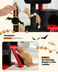 PAWZ Road arbol gótico 30 pulgadas, rampa inclinada facilita subir y jugar.