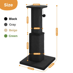 PAWZ Road base amplia rectangular negro ofrece estabilidad durante el juego