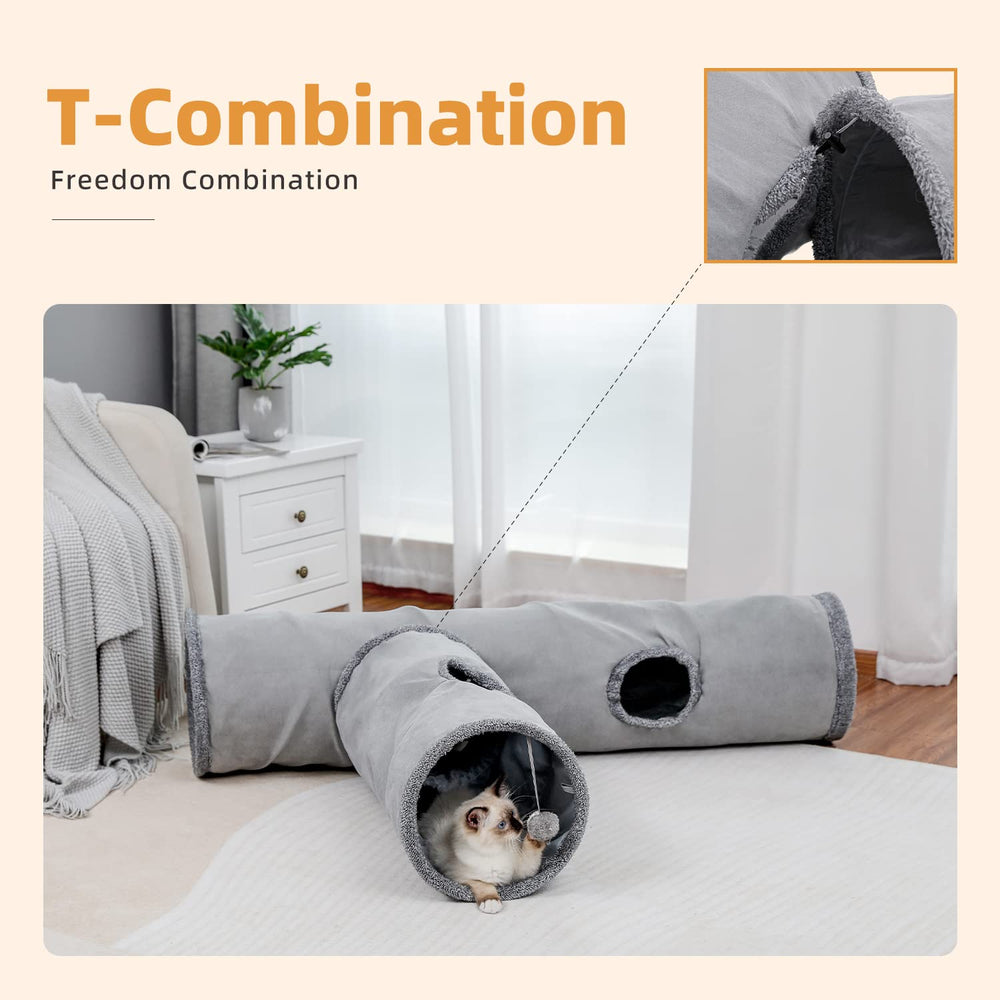 PAWZ Road tunel gato 51 pulgadas, fácil de guardar para transporte.