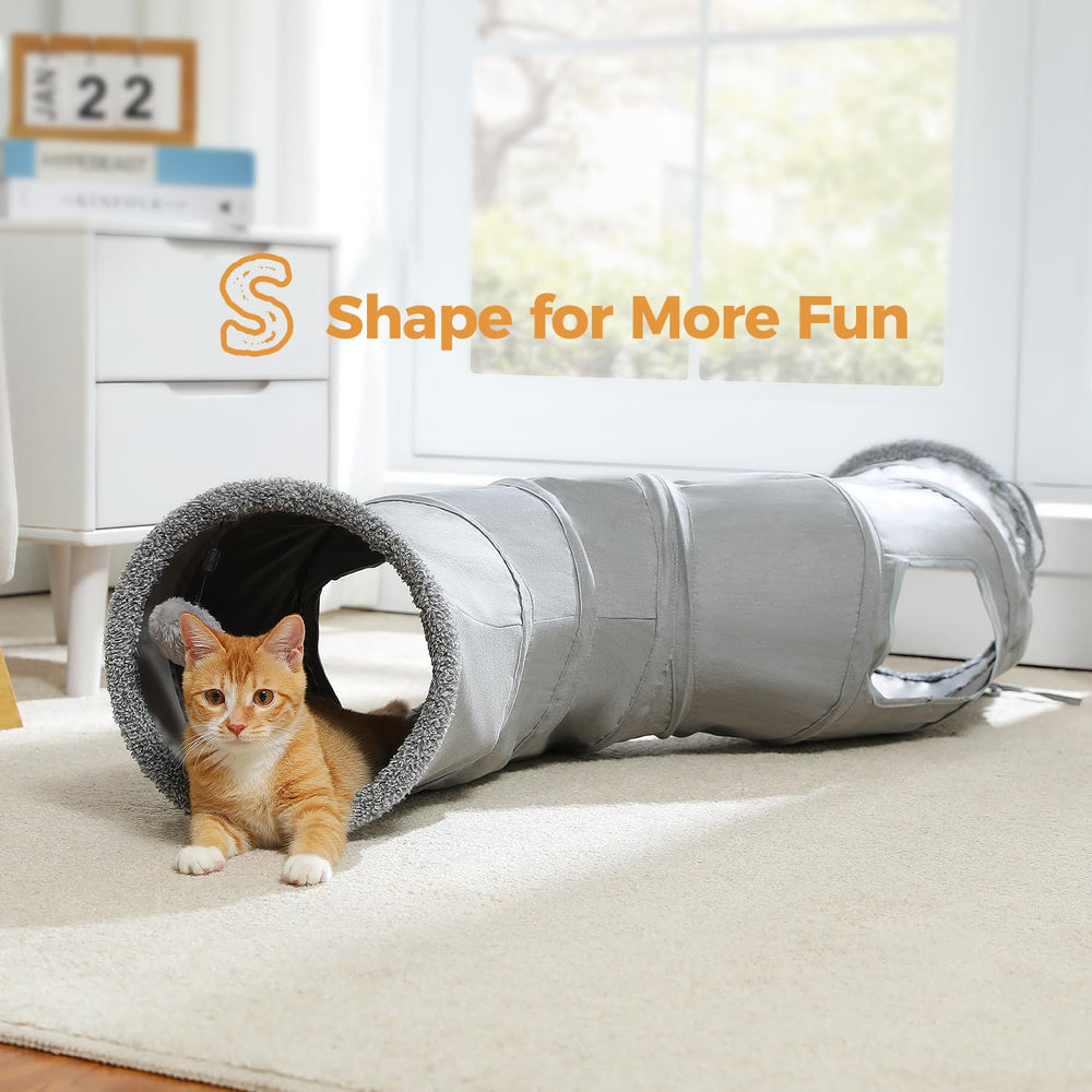 PAWZ Road tunel gato ensamblaje rápido y almacenamiento sencillo