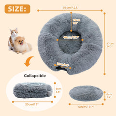 PAWZ Road tunel gato grande: centro suave para descanso cómodo
