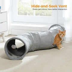 PAWZ Road tunel gato con orificios de mirilla para vigilar