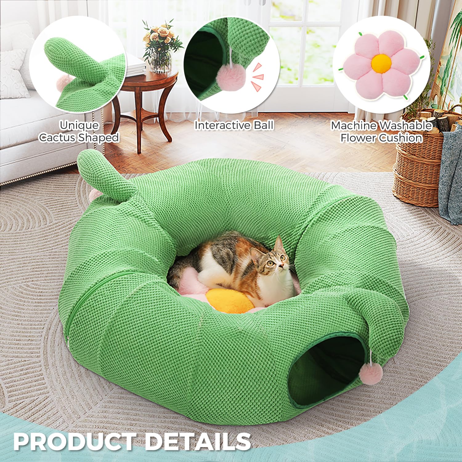 PAWZ Road tunel con bolas colgantes en entradas para batir.