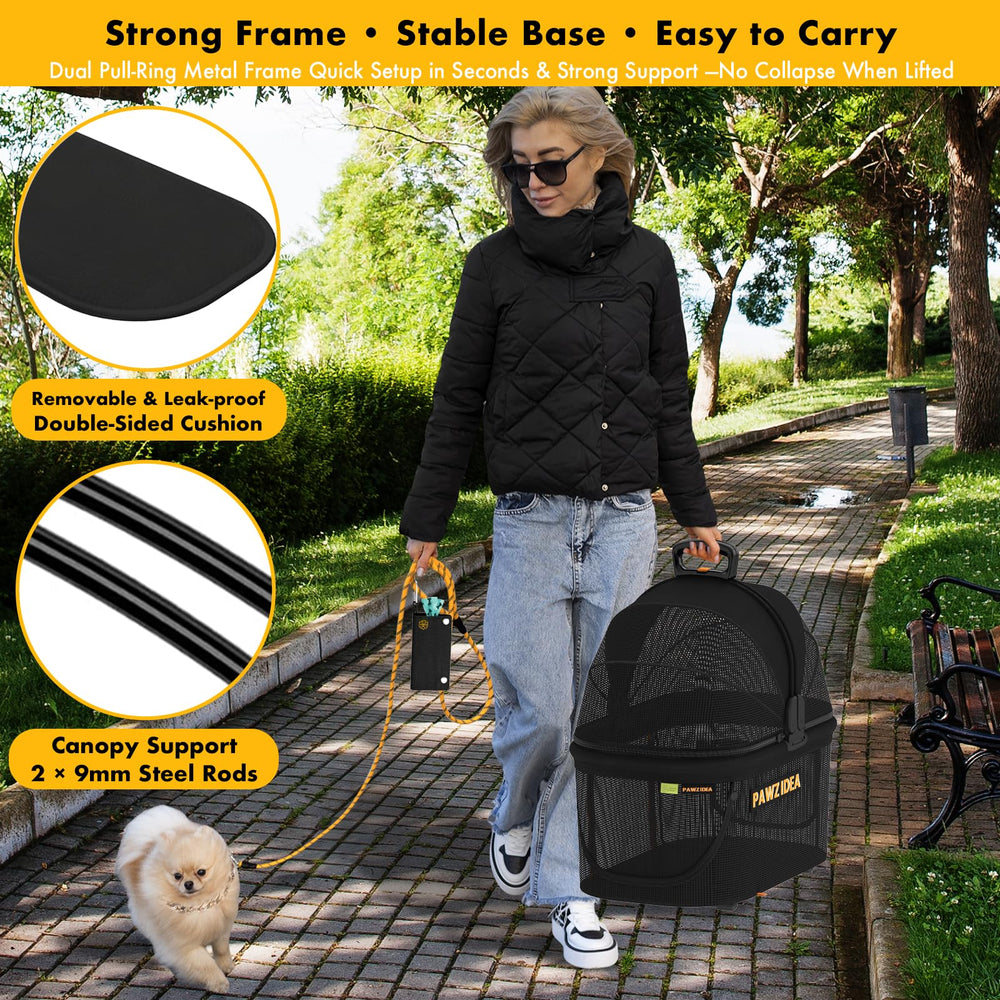 PAWZIDEA bolsillo lateral para accesorios de mascotas
