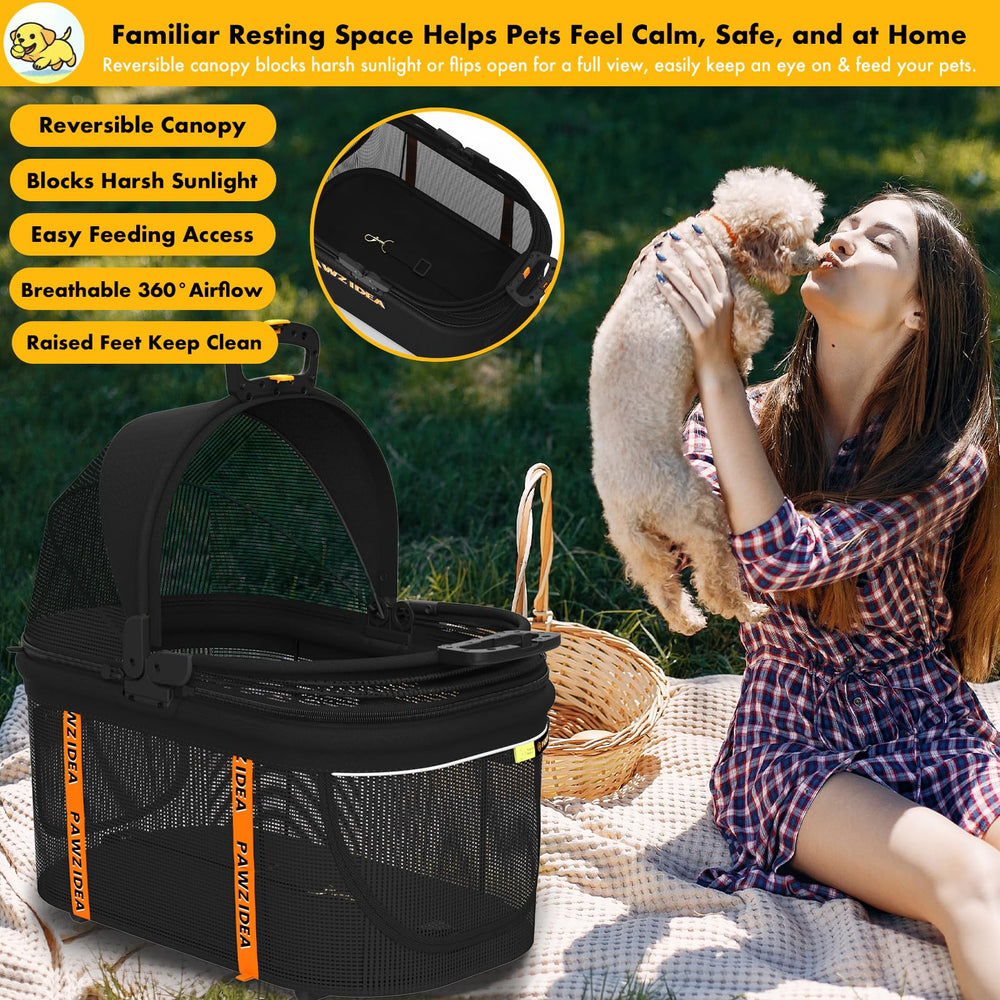 PAWZIDEA correa de seguridad integrada mantiene al animal seguro