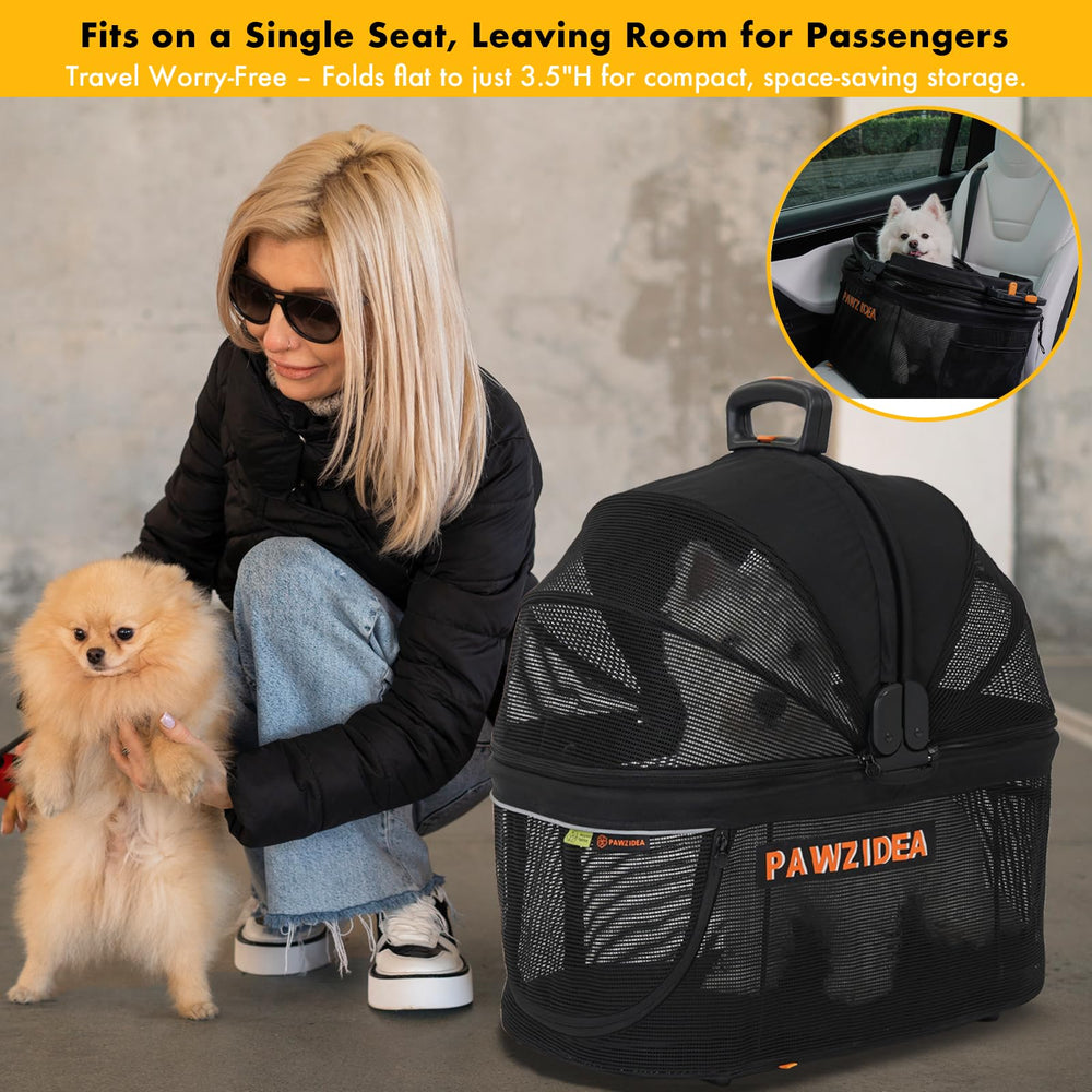 PAWZIDEA malla transpirable con flujo de aire y visibilidad