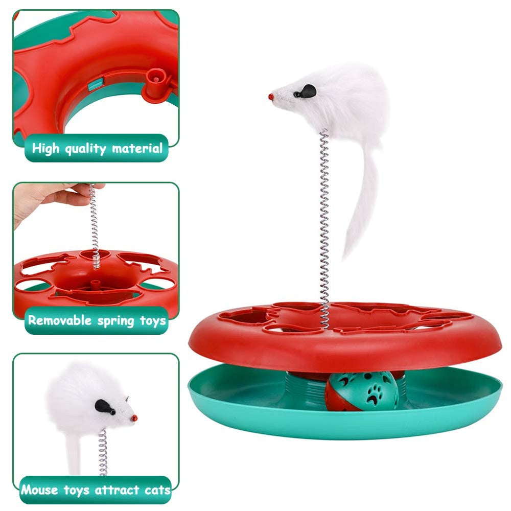 Pawzone raton-senuelo para gatos; juego interactivo que estimula la caza.
