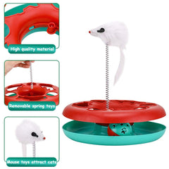 Pawzone raton-senuelo para gatos; juego interactivo que estimula la caza.