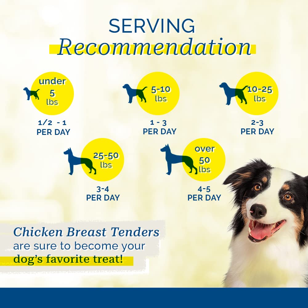 PCI Snack de pollo deshidratado, apto para perros de todos los tamaños.
