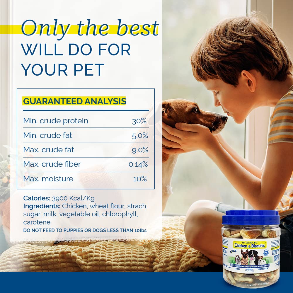 PCI Pet Center Galletas proteicas para perros, alto contenido de proteína.