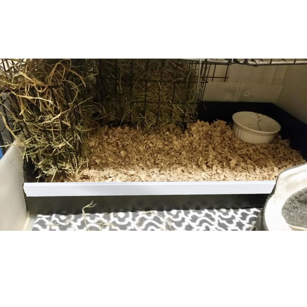 pcprbfk caja de arena para cuyes: capacidad amplia para 1–3 animales
