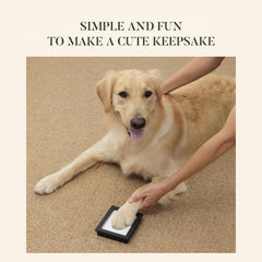 PCS Paw Print Kit: uso sencillo sin amasar para huellas duraderas