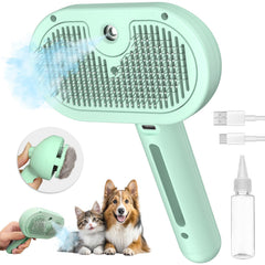 Pecait cepillo vapor gato para eliminar pelos sueltos durante el cepillado.