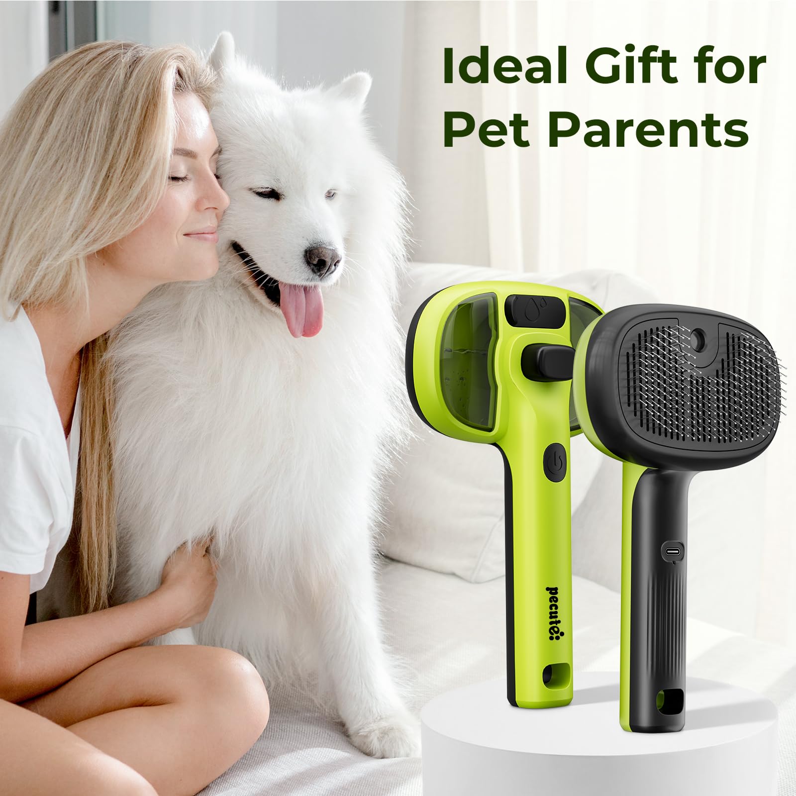 Pecute cepillo de vapor ideal para uso doméstico cómodo.