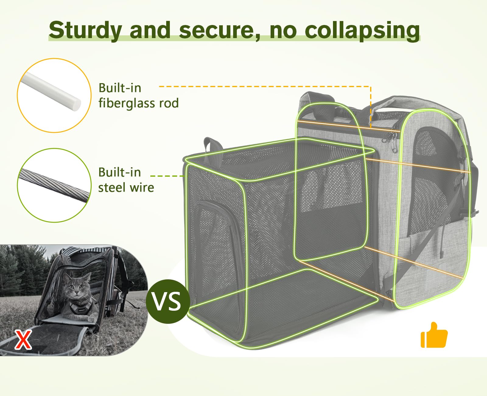 Pecute correas ergonómicas acolchadas para mayor confort durante caminatas.