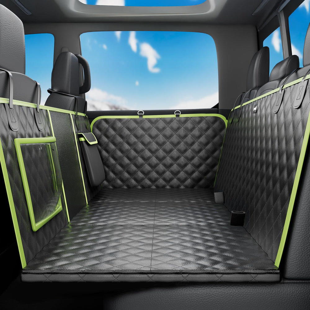 Extensor de asiento trasero Pecute con cobertura completa para el perro, ideal para viajes largos