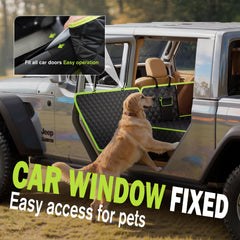 Pecute fijación de ventana para coche mantiene el interior protegido ante arañazos.