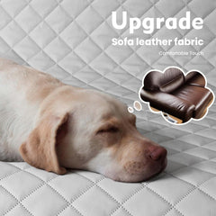 Funda de cuero para asiento trasero de Pecute, resistente y fácil de limpiar.