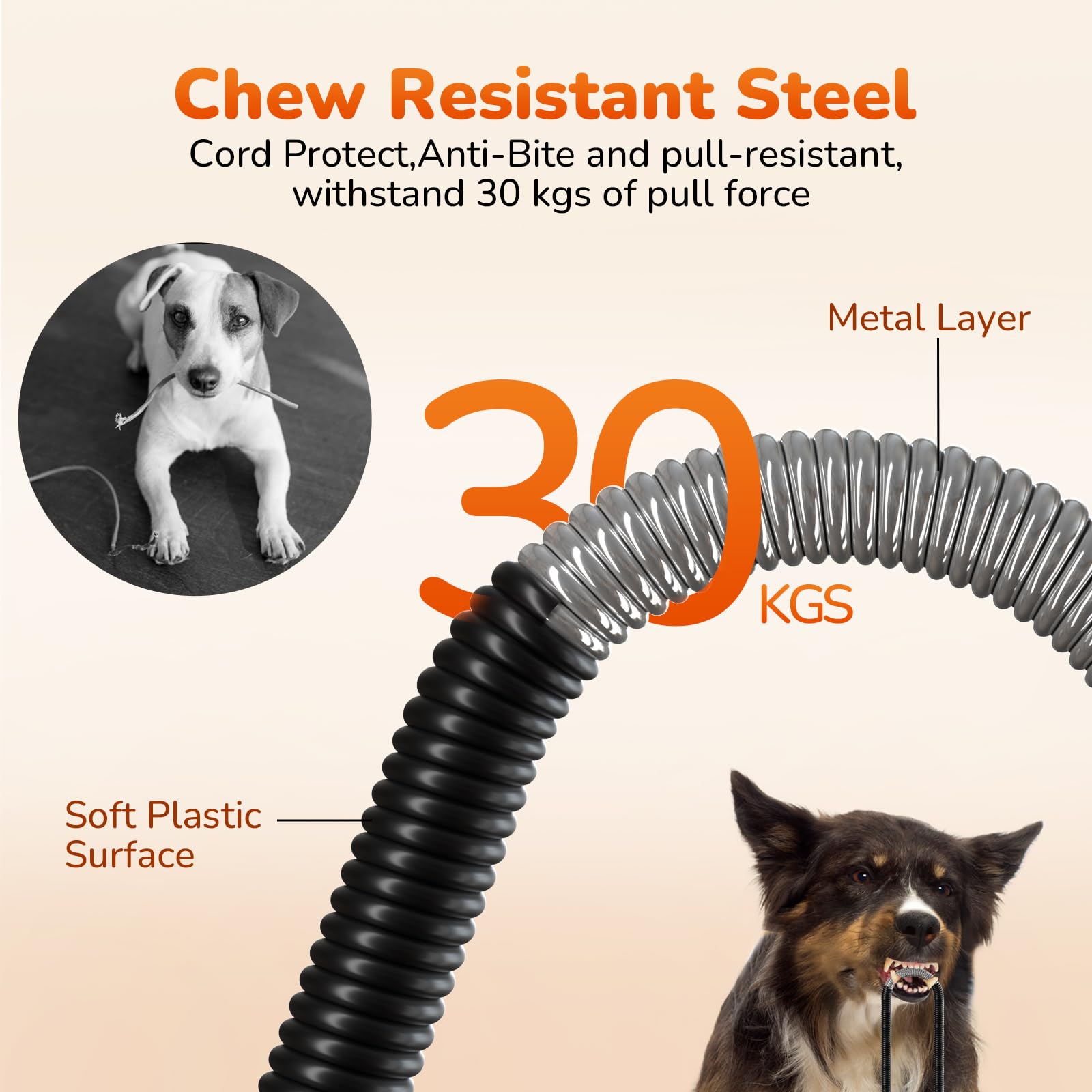Funda de dos caras lavable de Pecute, limpieza rápida y cómoda.