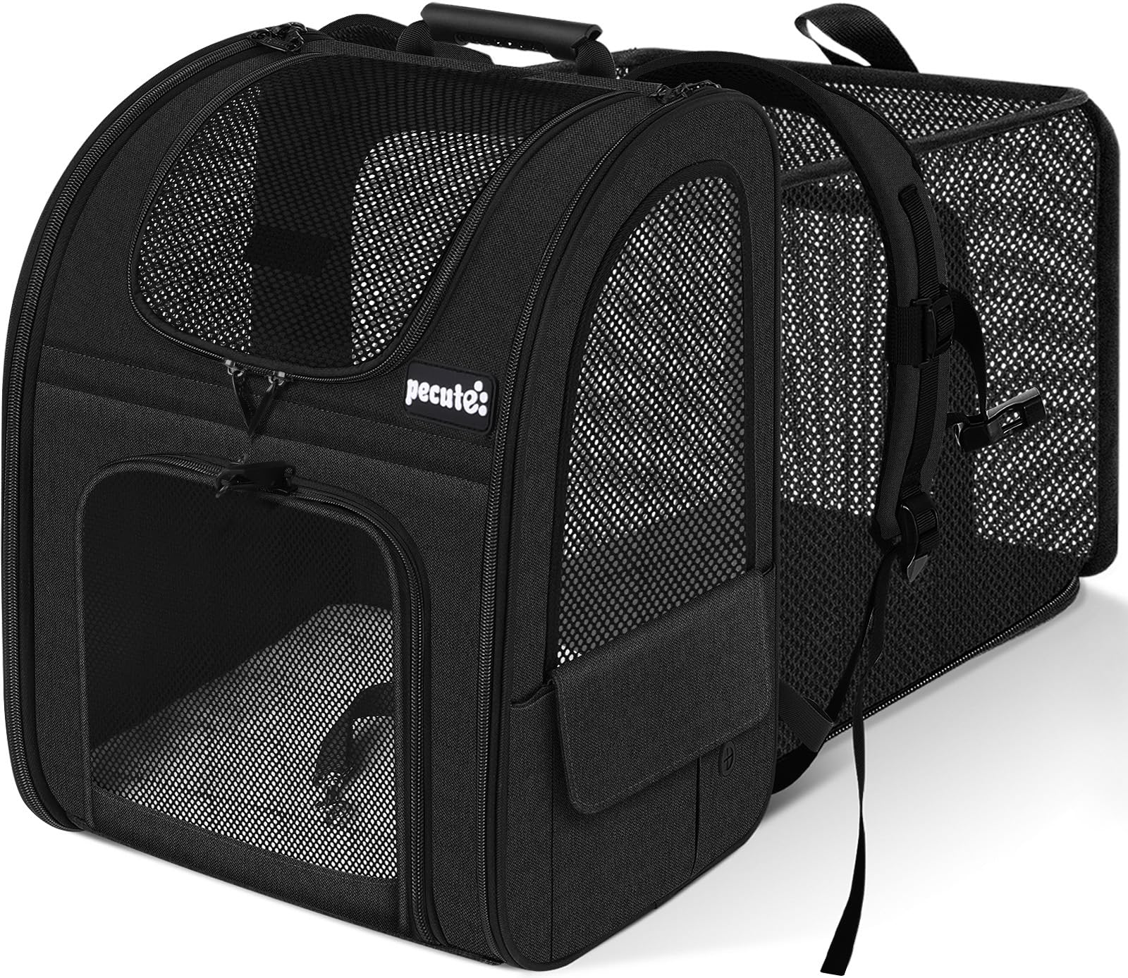 Pecute Gato Mochila Expandible Malla: ideal para viajar con tu felino