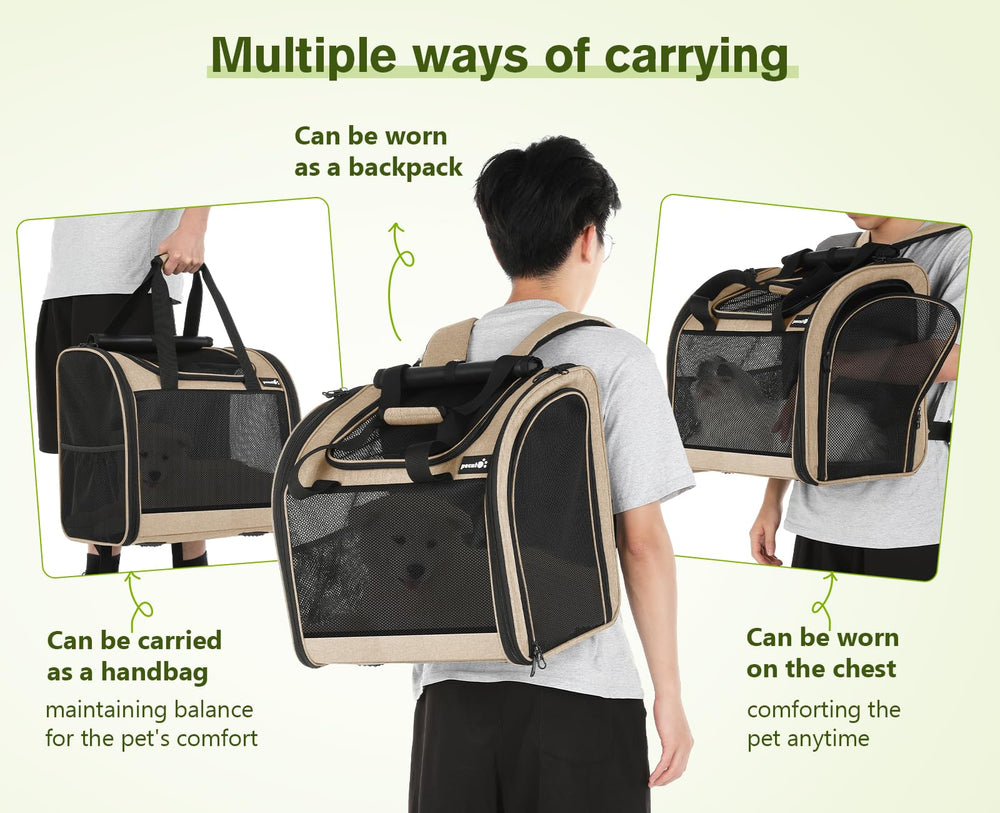 Correas ergonómicas y acolchado trasero en la mochila Pecute reducen esfuerzo.