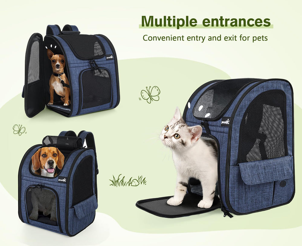 Pecute Bolsillos laterales para accesorios como bolsas y tentempiés