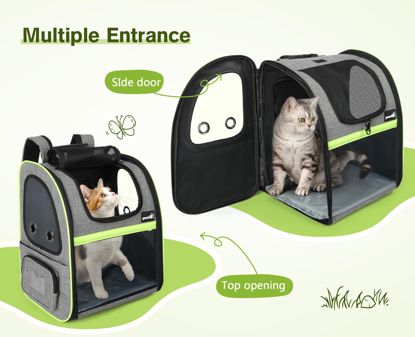 Pecute almohadilla base lavable para facilitar la limpieza.