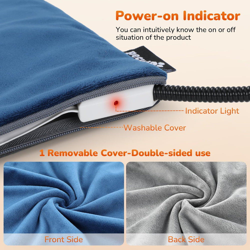 Superficie interior impermeable de Pecute, limpieza rápida.