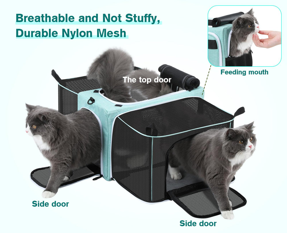 Ventanas de malla de nylon en Pecute, excelente ventilación.
