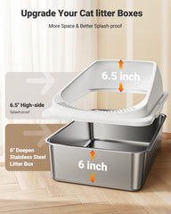 PEDIBAT filtro inclinable a 30° reduce el seguimiento de arena.