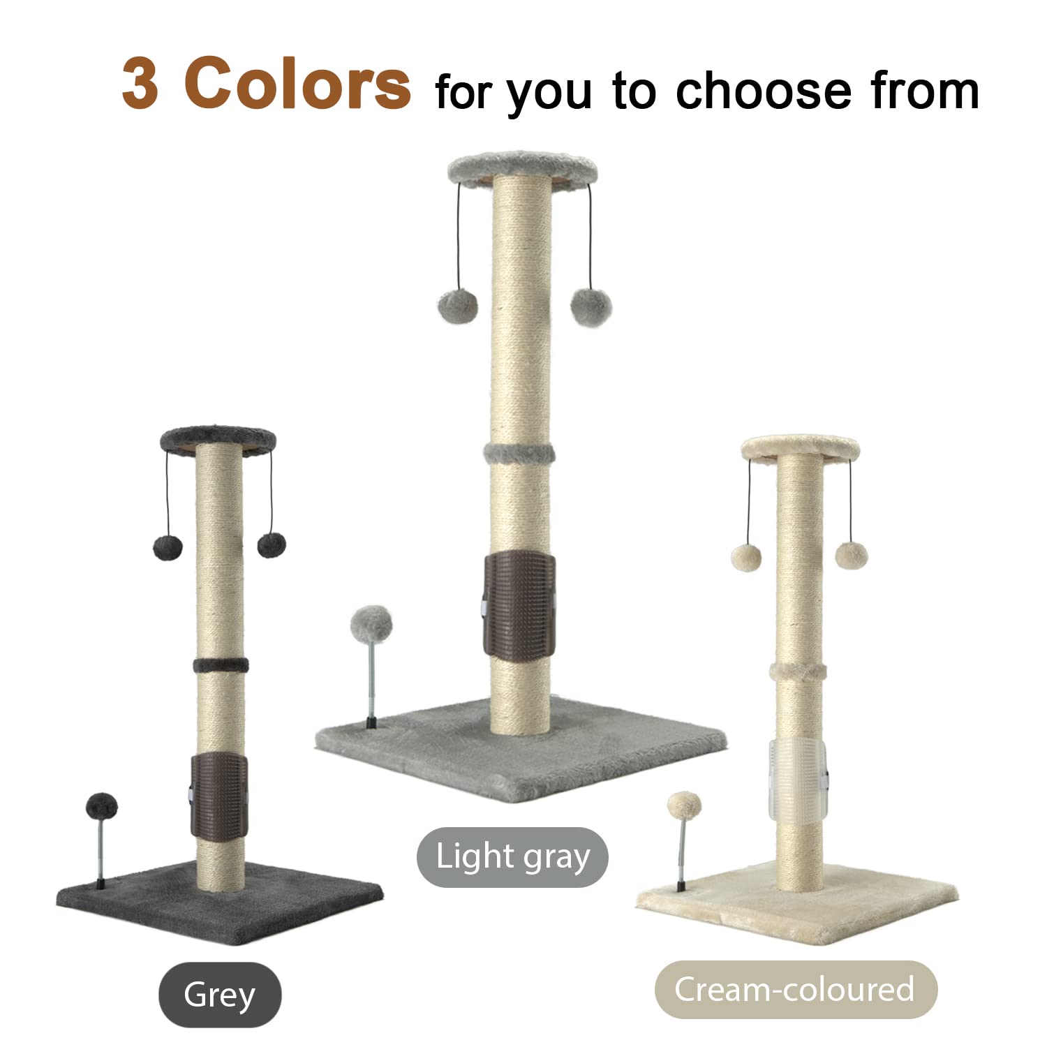 PEEKAB dimensiones 32 pulgadas y base de 41 cm para gatos