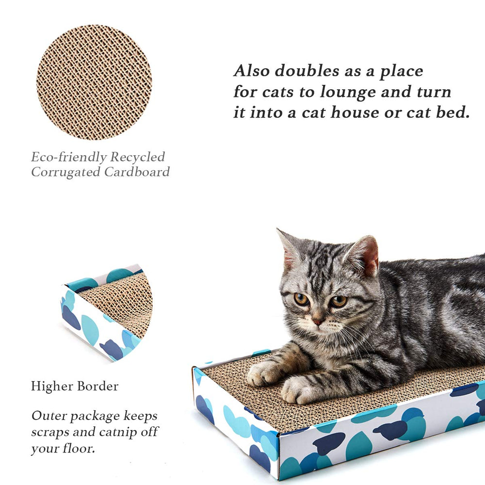 Tamaño ideal para gatitos, 17.7 x 7.2 pulgadas del rascador PEEKAB