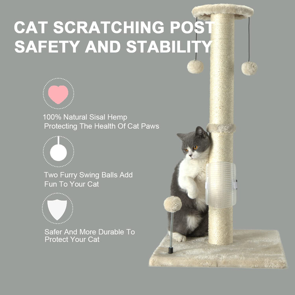 PEEKAB torre rascadora de madera para gatos en casa