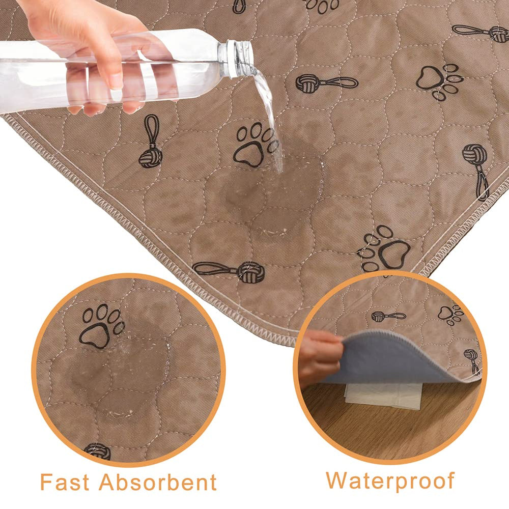 Peepeego alfombra impermeable 36x72 protege cama y sofá