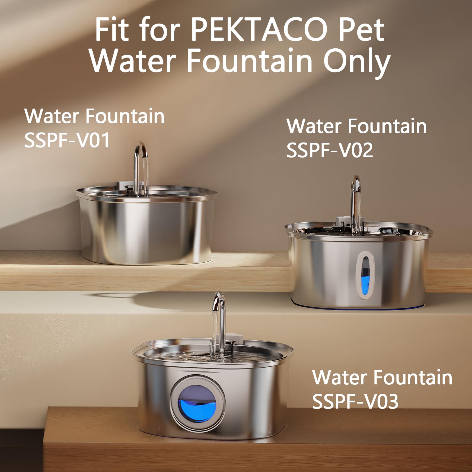 PEKTACO filtración multicapa: agua más fresca para cada bebida.