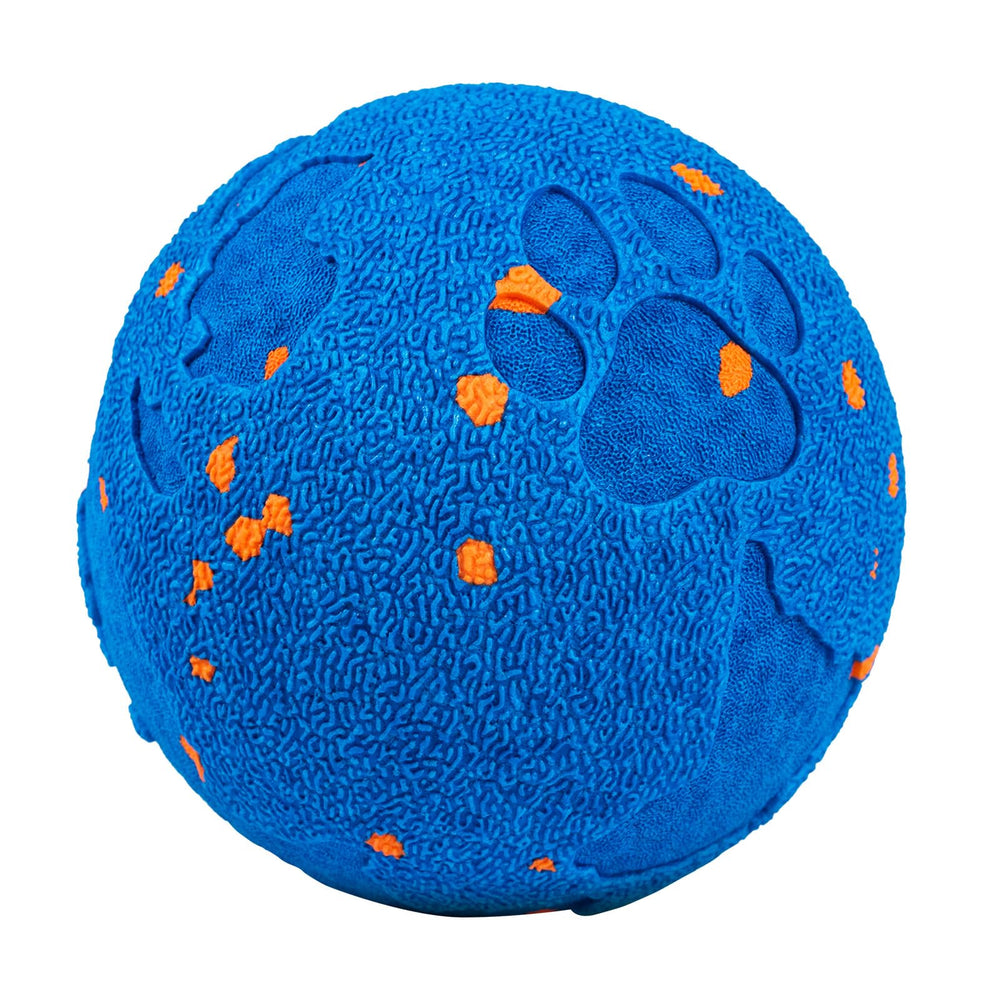 Pelota interactiva para perros: rebote constante para ejercicio activo.