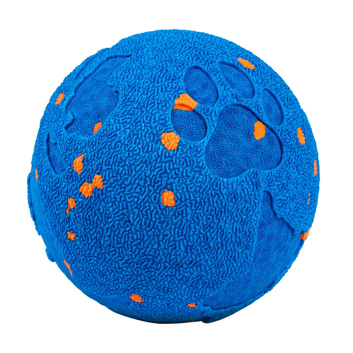 Pelota interactiva para perros: rebote constante para ejercicio activo.